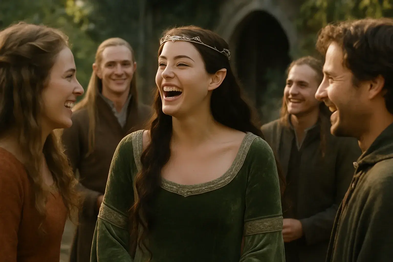 illustration for laugh