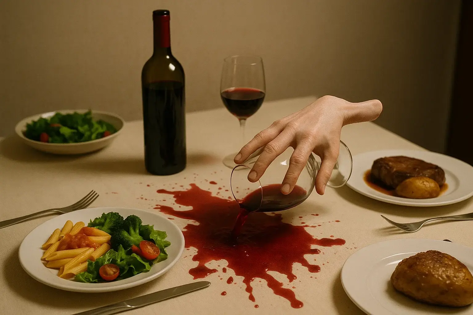 illustration for spill